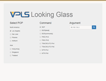 Tablet Screenshot of customer.vpls.net